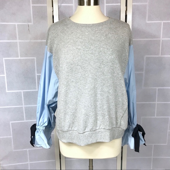 Who What Wear Tops - 💥 Who What Wear balloon sleeve French terry top